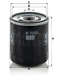 Oil Filter (W 7053)