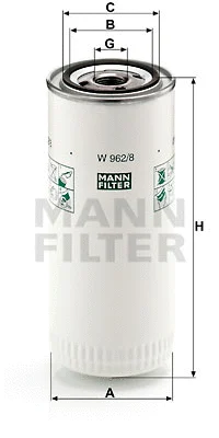 Oil Filter (W 962/8)