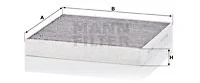 Filter, cabin air (CUK 23 024)