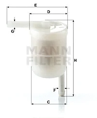 Fuel Filter (WK 42/12)