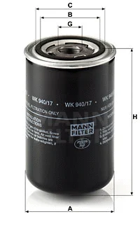 Fuel Filter (WK 940/17)
