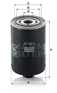 Oil Filter (W 940/5)