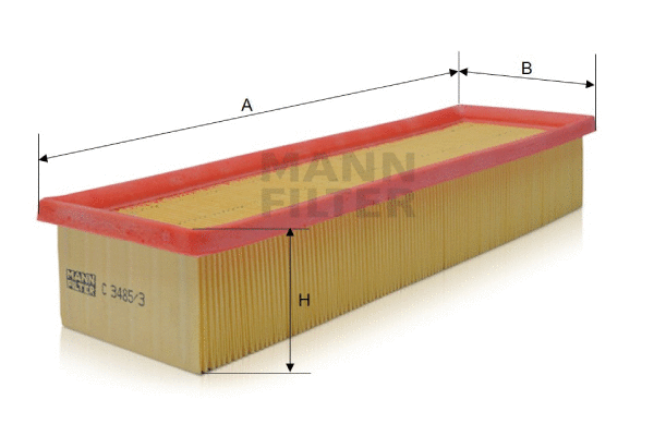 Air Filter (C 3485/3)