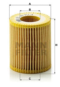 Oil Filter (HU 711/4 x)