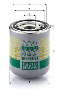 Air Dryer Cartridge, compressed-air system (TB 1394/5 x)