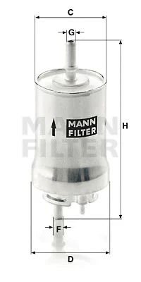 Fuel Filter (WK 59 x)