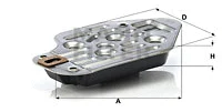 Hydraulic Filter, automatic transmission (H 2426 KIT)