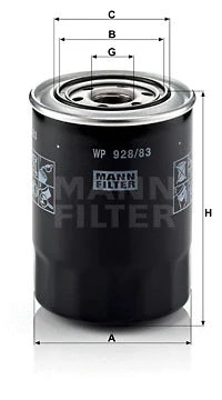 Oil Filter (WP 928/83)