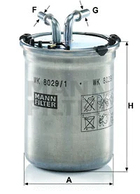Fuel Filter (WK 8029/1)