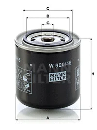 Oil Filter (W 920/46)
