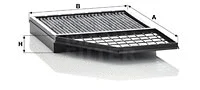 Filter, cabin air (CUK 32 011/1)