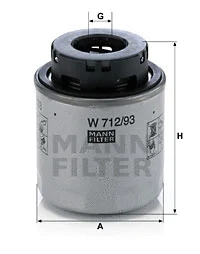 Oil Filter (W 712/93)