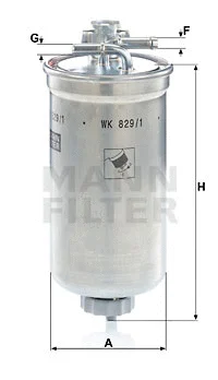 Fuel Filter (WK 829/1 x)