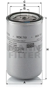 Fuel Filter (WDK 719)