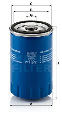 Oil Filter (W 719/11)
