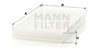 Filter, cabin air (CU 3192)