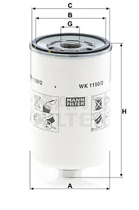 Fuel Filter (WK 1150/2)