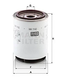Fuel Filter (WK 1142 x)