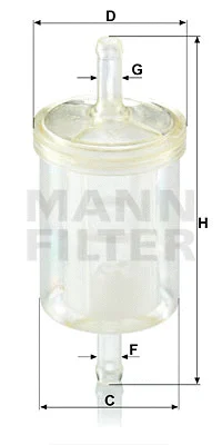 Fuel Filter (WK 43/13)