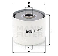 Fuel Filter (P 917/2 x)
