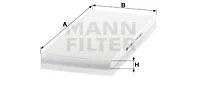 Filter, cabin air (CU 3942)