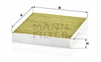 Filter, cabin air (FP 2141)