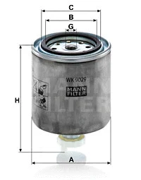 Fuel Filter (WK 9029)