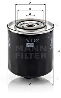 Oil Filter (W 1130/1)