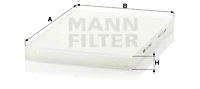 Filter, cabin air (CU 2882)