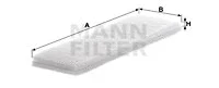 Filter, cabin air (CU 3403)