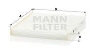 Filter, cabin air (CU 2129)