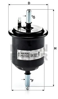 Fuel Filter (WK 55/1)
