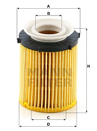 Oil Filter (HU 711/6 z)