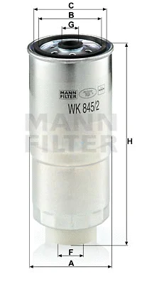 Fuel Filter (WK 845/2)
