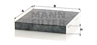 Filter, cabin air (CUK 2345)