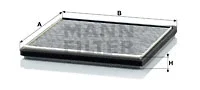 Filter, cabin air (CUK 2225)