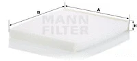 Filter, cabin air (CU 29 010)