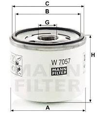 Oil Filter (W 7057)