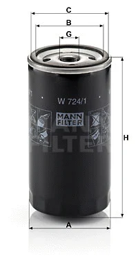 Oil Filter (W 724/1)