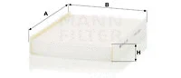 Filter, cabin air (CU 26 006)