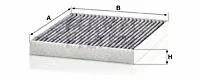 Filter, cabin air (CUK 24 017)