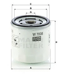 Oil Filter (W 7008)
