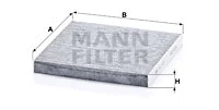 Filter, cabin air (CUK 22 021)