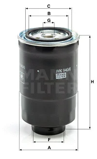 Fuel Filter (WK 940/6 x)