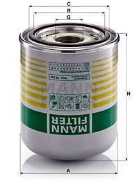 Air Dryer Cartridge, compressed-air system (TB 1394/8 x)