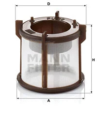 Fuel Filter (PU 50 x)