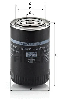 Oil Filter (W 940/50)