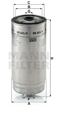 Fuel Filter (WK 845/9)