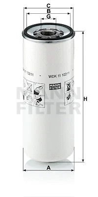 Fuel Filter (WDK 11 102/11)