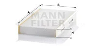 Filter, cabin air (CU 2747)